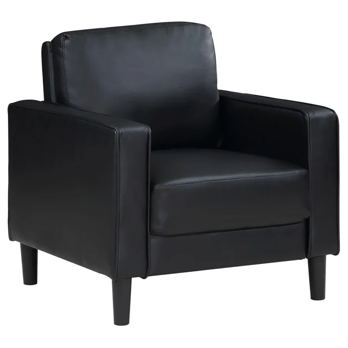 Diamond Modern Furniture COA Ruth Stationary Leather Match Chair 508363