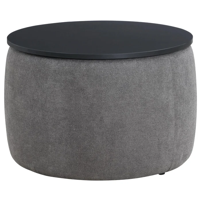 Diamond Modern Furniture COA Tesoro Fabric Storage Ottoman 910147