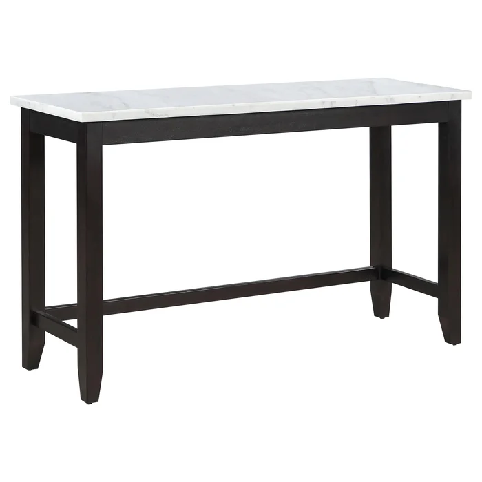 Diamond Modern Furniture COA Toby Counter Height Dining Table with Marble Top 115528