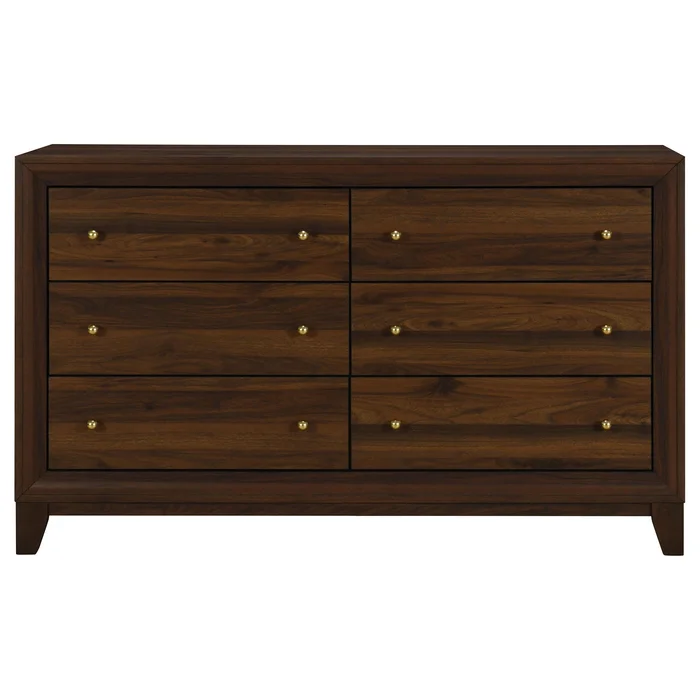 Diamond Modern Furniture COA Welsley 6-Drawer Dresser 223443