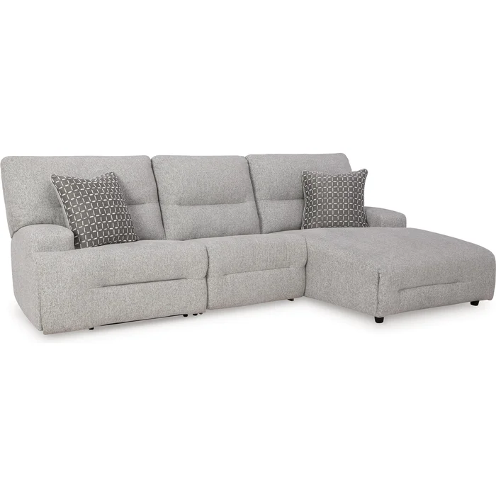 Diamond Modern Furniture Exclusive Design Acklen Place Power Reclining Fabric 3 pc Sectional 9360558/9360546/9360597