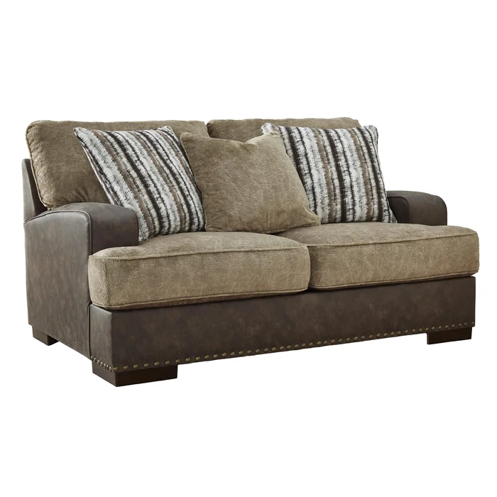 Diamond Modern Furniture Exclusive Design Alesbury Stationary Fabric Loveseat 1870435