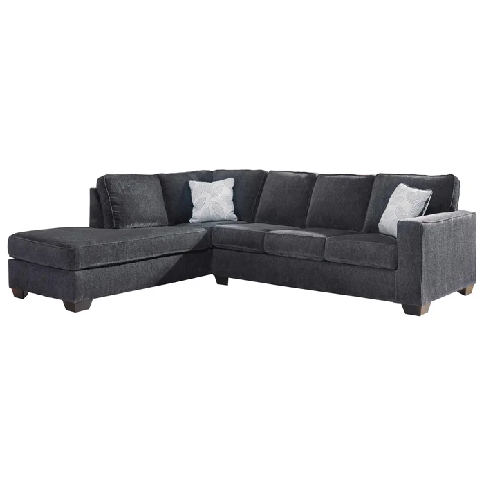 Diamond Modern Furniture Exclusive Design Altari Fabric 2 pc Sectional 8721316/8721367