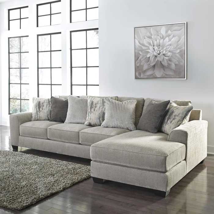 Diamond Modern Furniture Exclusive Design Ardsley Fabric 2 pc Sectional 3950466/3950417