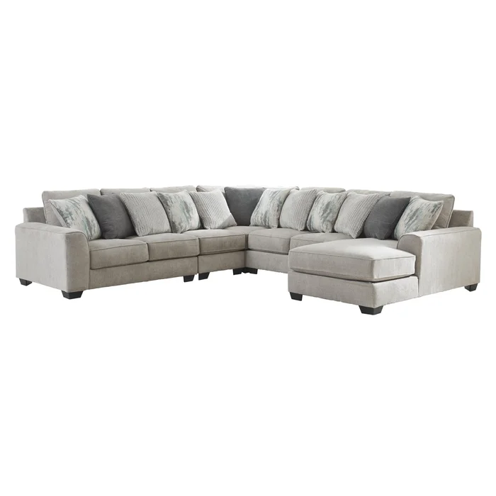 Diamond Modern Furniture Exclusive Design Ardsley Fabric 5 pc Sectional 3950455/3950446/3950477/3950434/3950417