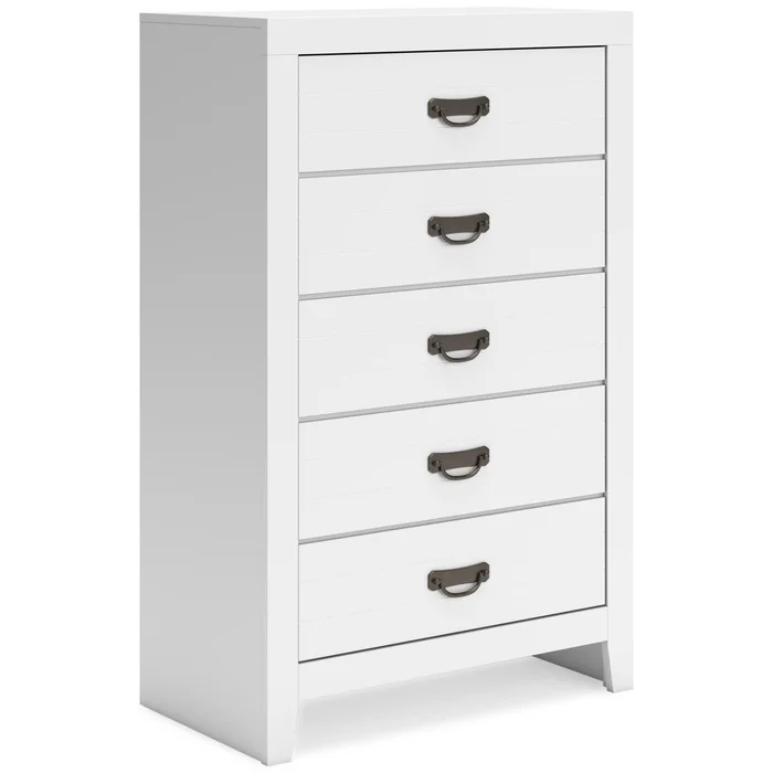 Diamond Modern Furniture Exclusive Design Binterglen 5-Drawer Chest B427-46