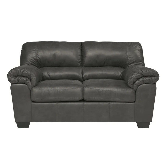 Diamond Modern Furniture Exclusive Design Bladen Stationary Leather Look Loveseat 1202135