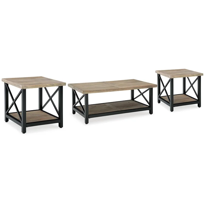 Diamond Modern Furniture Exclusive Design Bristenfort Occasional Table Set T685-1/T685-3/T685-3