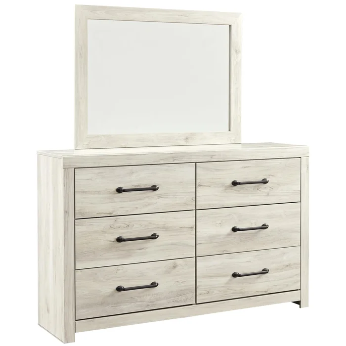 Diamond Modern Furniture Exclusive Design Cambeck 6-Drawer Dresser with Mirror B192-31/B192-36