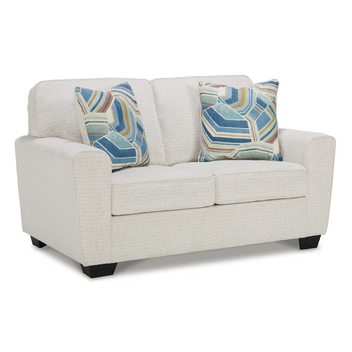 Diamond Modern Furniture Exclusive Design Cashton Stationary Fabric Loveseat 4060435