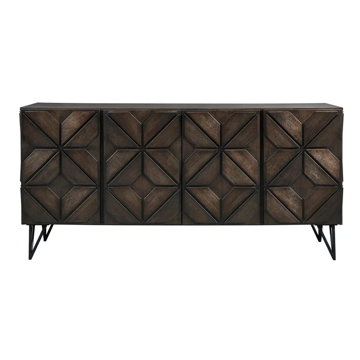 Diamond Modern Furniture Exclusive Design Chasinfield TV Stand with Cable Management W648-68