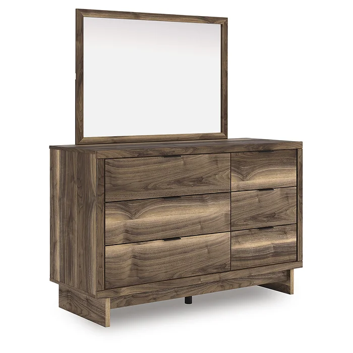 Diamond Modern Furniture Exclusive Design Chirason 6-Drawer Dresser with Mirror PCB3367-221/PCB3367-36