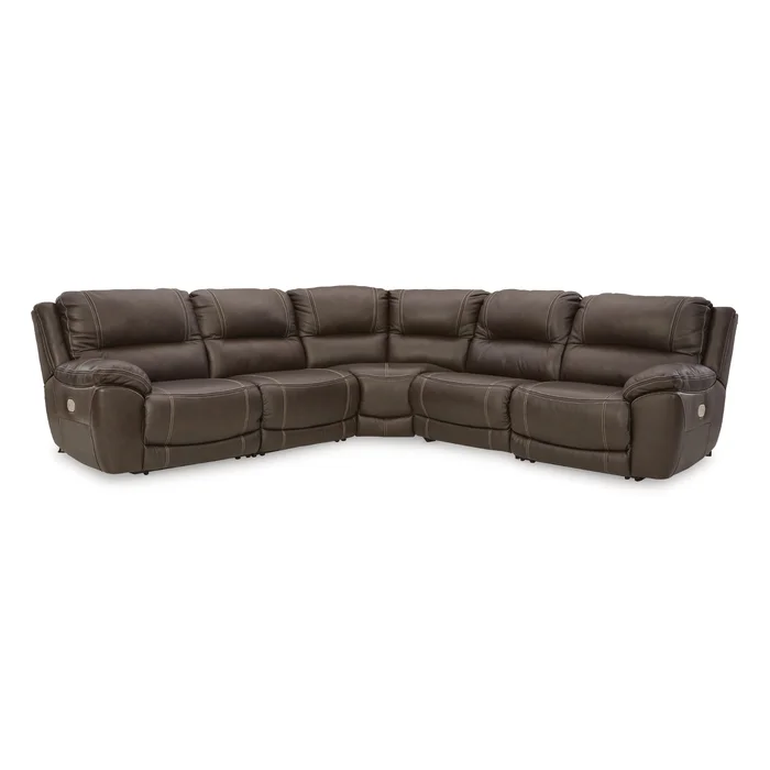 Diamond Modern Furniture Exclusive Design Dunleith Power Reclining Leather 5 pc Sectional U7160431/U7160446/U7160458/U7160462/U7160477