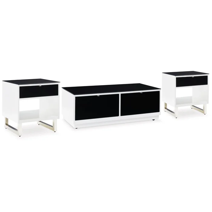Diamond Modern Furniture Exclusive Design Gardoni Occasional Table Set T756-1/T756-3/T756-3