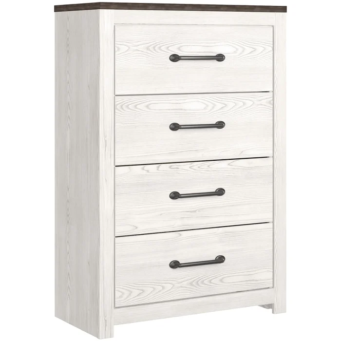 Diamond Modern Furniture Exclusive Design Gerridan 4-Drawer Chest B1190-44