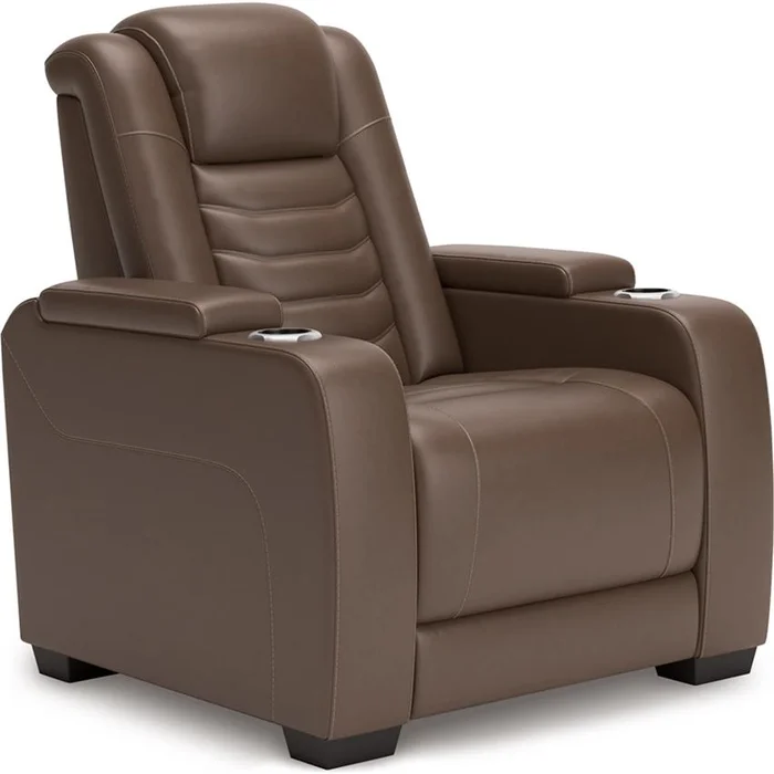 Diamond Modern Furniture Exclusive Design High Impact Power Leather Match Recliner U1060113