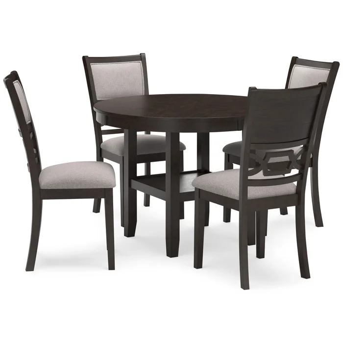 Diamond Modern Furniture Exclusive Design Langwest 5 pc Dinette D422-225