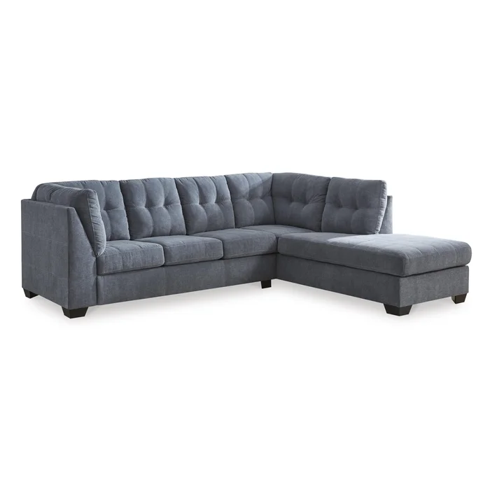 Diamond Modern Furniture Exclusive Design Marleton Fabric 2 pc Sectional 5530366/5530317