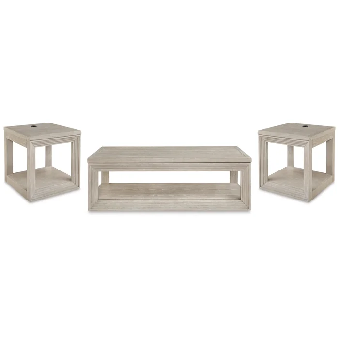 Diamond Modern Furniture Exclusive Design Marxhart Occasional Table Set T791-2/T791-2/T791-9