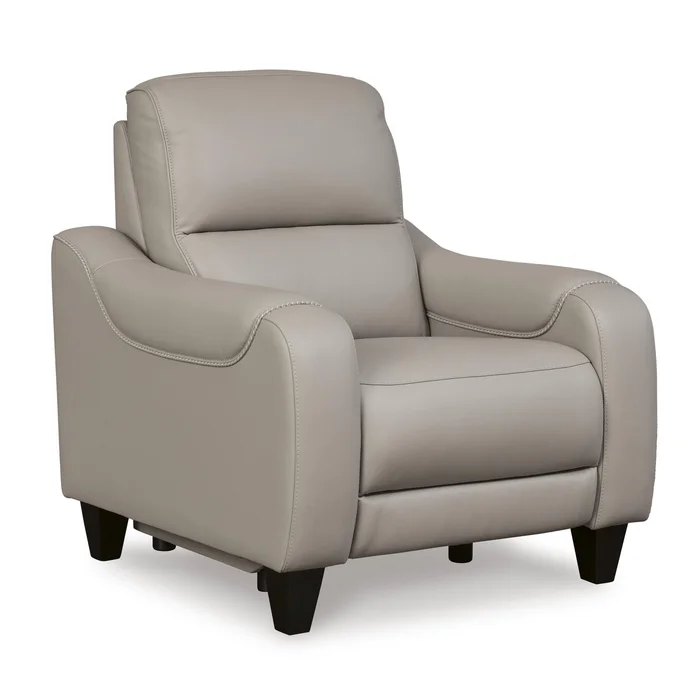Diamond Modern Furniture Exclusive Design Mercomatic Power Leather Match Recliner U7531213
