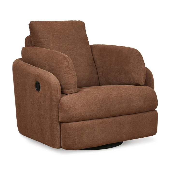 Diamond Modern Furniture Exclusive Design Modmax Swivel Glider Fabric Recliner 9210261