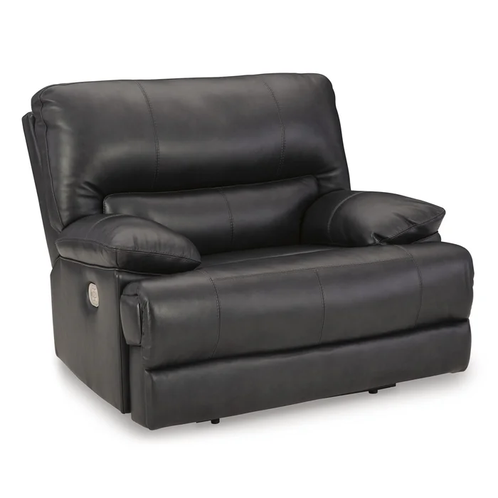 Diamond Modern Furniture Exclusive Design Mountainous Power Leather Match Recliner U6580182