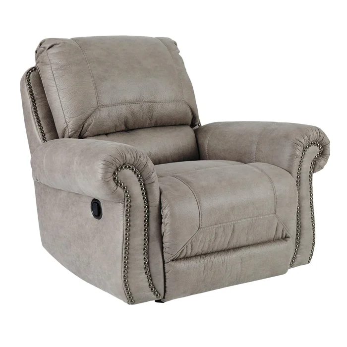 Diamond Modern Furniture Exclusive Design Olsberg Rocker Leather Look Recliner 4870125