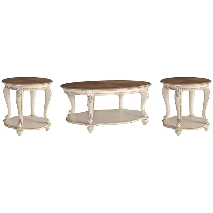 Diamond Modern Furniture Exclusive Design Realyn Occasional Table Set T743-0/T743-6/T743-6
