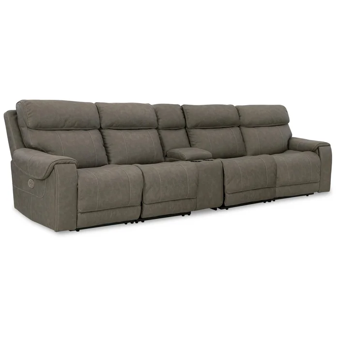 Diamond Modern Furniture Exclusive Design Starbot Leather Look 5 pc Sectional 2350158/2350131/2350157/2350131/2350162