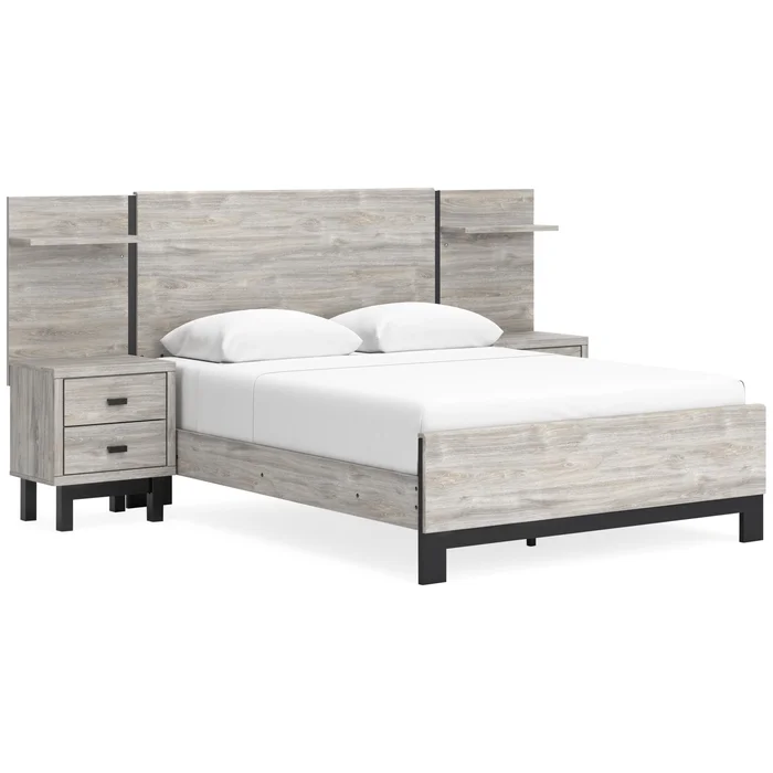 Diamond Modern Furniture Exclusive Design Vessalli Queen Panel Bed B1036-57/B1036-54/B1036-96/B1036-92/B1036-92/B1036-102