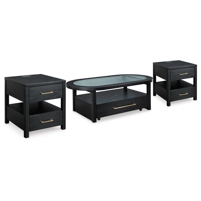 Diamond Modern Furniture Exclusive Design Winbardi Occasional Table Set T786-0/T786-3/T786-3