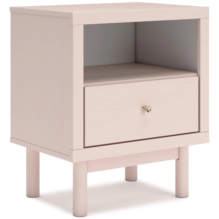 Diamond Modern Furniture Exclusive Design Wistenpine 1-Drawer Nightstand B1323-91