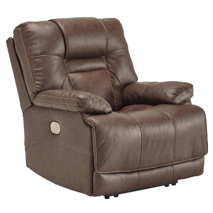 Diamond Modern Furniture Exclusive Design Wurstrow Power Leather Match Recliner U5460313