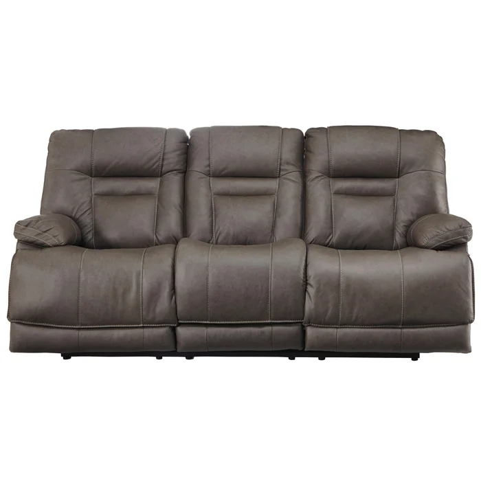 Diamond Modern Furniture Exclusive Design Wurstrow Power Reclining Leather Match Sofa U5460215