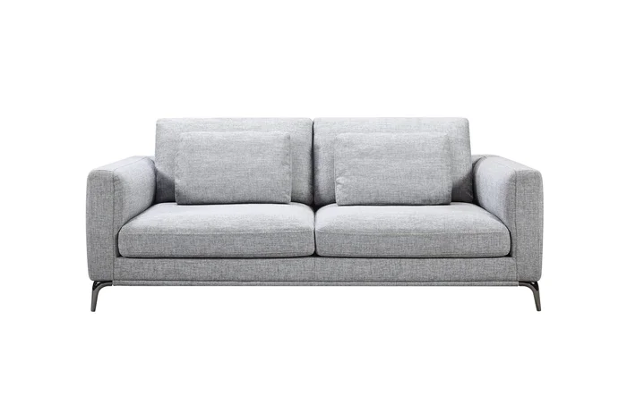 Divani Casa Beaman – Modern Grey Fabric Sofa Set