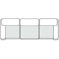 Divani Casa Everest – Modern Brown Leather Modular Sectional Sofa-3-Piece Sectional