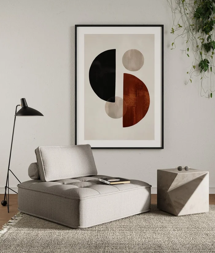 Divani Casa Nolden – Modern Modular Grey Fabric Armless Seat