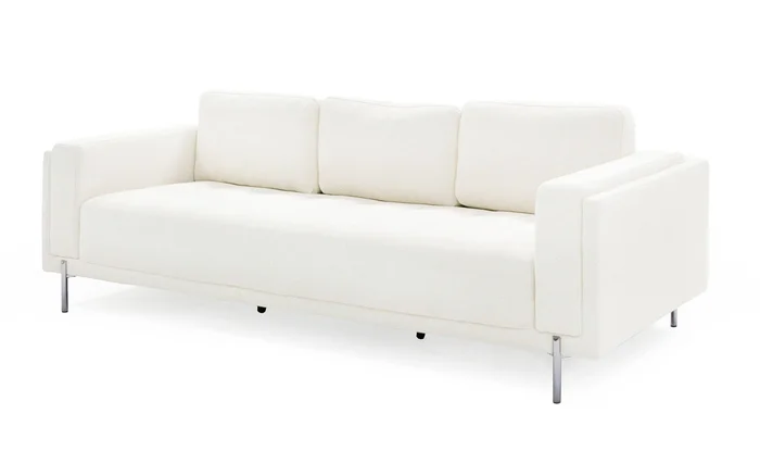 Divani Casa Schmidt – Modern Off White Fabric Sofa