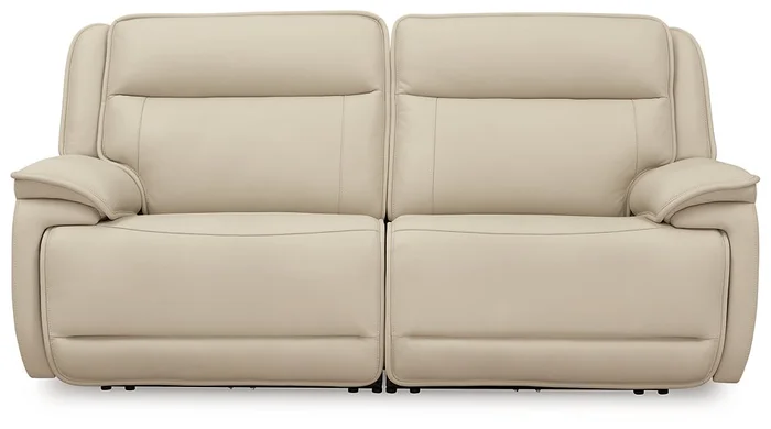 Double Deal Power Reclining Loveseat Sectional