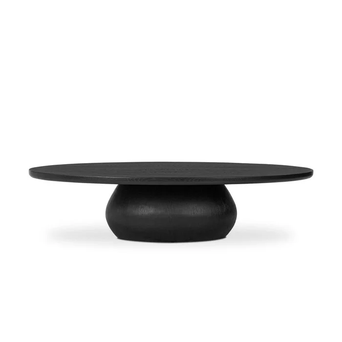 Eamon Coffee Table – Worn Black Veneer