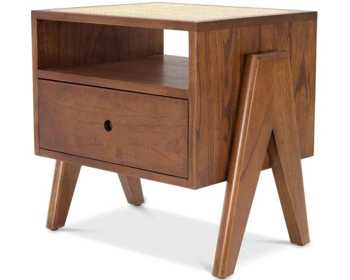 Eichholtz Bedside Table Latour in Classic Brown