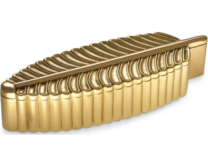Eichholtz Box La Plume – Polished Brass