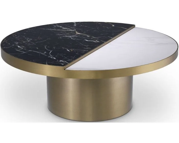 Eichholtz Coffee Table Excelsior in Brushed Brass