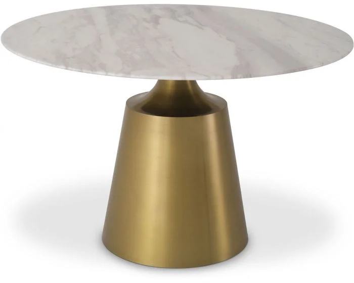 Eichholtz Dining Table Nathan Brushed Brass