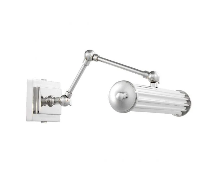 Eichholtz Luca Nickel Finish Small E12 Wall Lamp