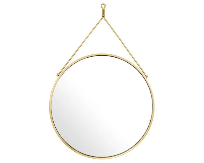 Eichholtz Morongo Gold Finish Mirror – 25.59″ Dia.