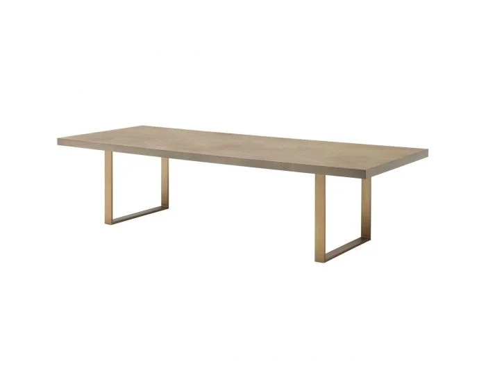 Eichholtz Remington 300 X 115 Cm Washed Oak Ven Dining Table