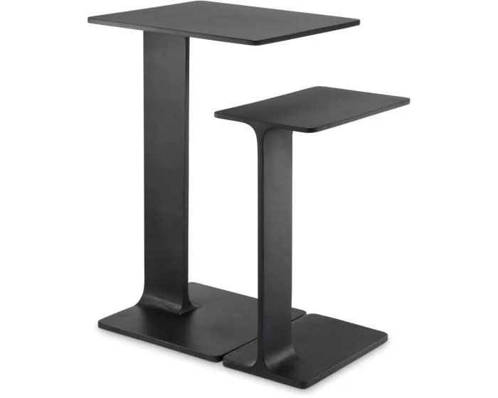 Eichholtz Side Table Smart in Black – Set of 2