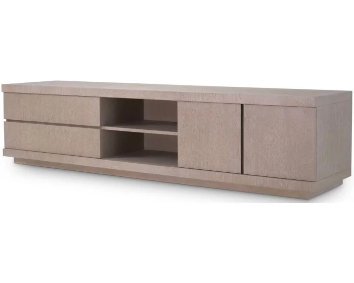 Eichholtz TV Cabinet Crosby Washed Oak Veneer