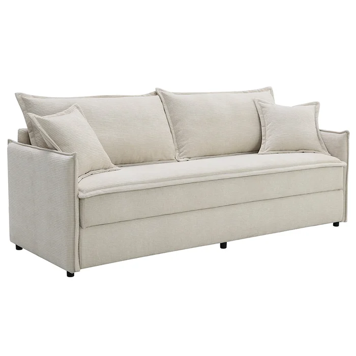 Elisea 81″L Armrest Sofa with Sleeper